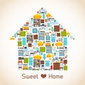 Sweet home concept