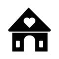 Sweet home Isolated Vector icon that can be easily modified or edited