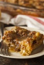 Sweet Homemade Bread Pudding Royalty Free Stock Photo