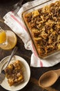 Sweet Homemade Bread Pudding Royalty Free Stock Photo