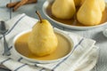 Sweet Homemade Poached Pears Royalty Free Stock Photo