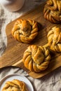 Sweet Homemade Swedish Cardamom Buns