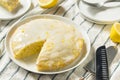 Sweet Homemade Yellow Lemon Lemoncello Cake