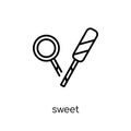 Sweet icon from Birthday and Party collection. Royalty Free Stock Photo