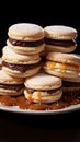 Sweet indulgence Alfajores cookies capture the concept of delectable delight flawlessly