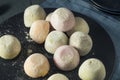 Sweet Japanese Mochi Ice Cream