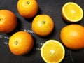 A sweet and juicy orange. Royalty Free Stock Photo