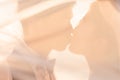 Sweet kiss romantic moment of couple Royalty Free Stock Photo