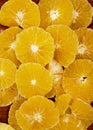 Sweet lemon cut slices sweet lime citrus fruit sweetlimetta citruslimetta mosambi citron doux lima dulce citrus bergamia Photo