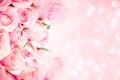 sweet light pink on pink abstract lighting background w Royalty Free Stock Photo