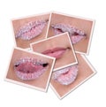 Sweet lips Royalty Free Stock Photo