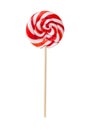 Sweet lollipop red colors