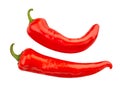 sweet long pepper Royalty Free Stock Photo