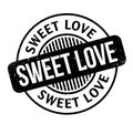 Sweet Love rubber stamp