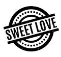 Sweet Love rubber stamp