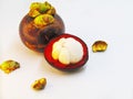 The sweet mangosteen fruit is rich in vitamins