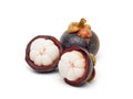 Sweet mangosteen Royalty Free Stock Photo