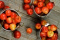 Sweet Maraschino Cherries Royalty Free Stock Photo