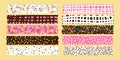 Sweet masking tape collection for scrapbooking