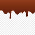Sweet melting chocolate icing background Royalty Free Stock Photo