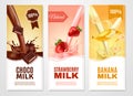 Sweet Milk Banners Set