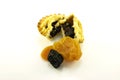 Sweet Mince Pie and Dried Fruit Royalty Free Stock Photo