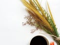 Sweet morning with coffee Royalty Free Stock Photo