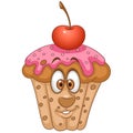 Cartoon Sweet Muffin