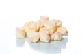 Sweet multi-colored candy marshmallow Royalty Free Stock Photo