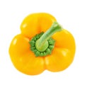 Sweet orange bell pepper isolated Royalty Free Stock Photo