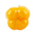 Sweet orange bell pepper isolated Royalty Free Stock Photo