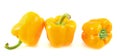 Sweet orange bell pepper isolated Royalty Free Stock Photo