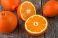 Sweet oranges fruits( mineola) Royalty Free Stock Photo