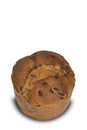 Sweet panettone, typical Italian dessert for Christmas