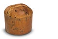 Sweet panettone, typical Italian dessert for Christmas