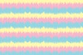 Sweet pastel color background in paint brush style with yellow, pink and blue Royalty Free Stock Photo