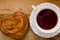 Sweet pastries for tea Royalty Free Stock Photo