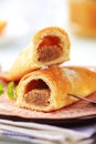 Sweet pastry rolls Royalty Free Stock Photo