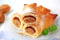 Sweet pastry rolls