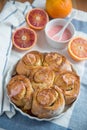 Sweet pastry rolls Royalty Free Stock Photo