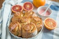 Sweet pastry rolls Royalty Free Stock Photo