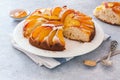 Sweet peach cake