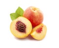 Sweet peach fruits Royalty Free Stock Photo