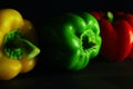sweet peppers colorful