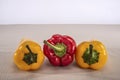Sweet peppers Royalty Free Stock Photo