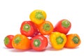 Sweet peppers of different colors Royalty Free Stock Photo