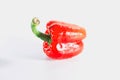 Sweet peppers on a white background