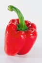 sweet peppers on a white background