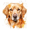 Sweet Pet Art on a White Backdrop Royalty Free Stock Photo