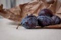 Sweet plums Royalty Free Stock Photo